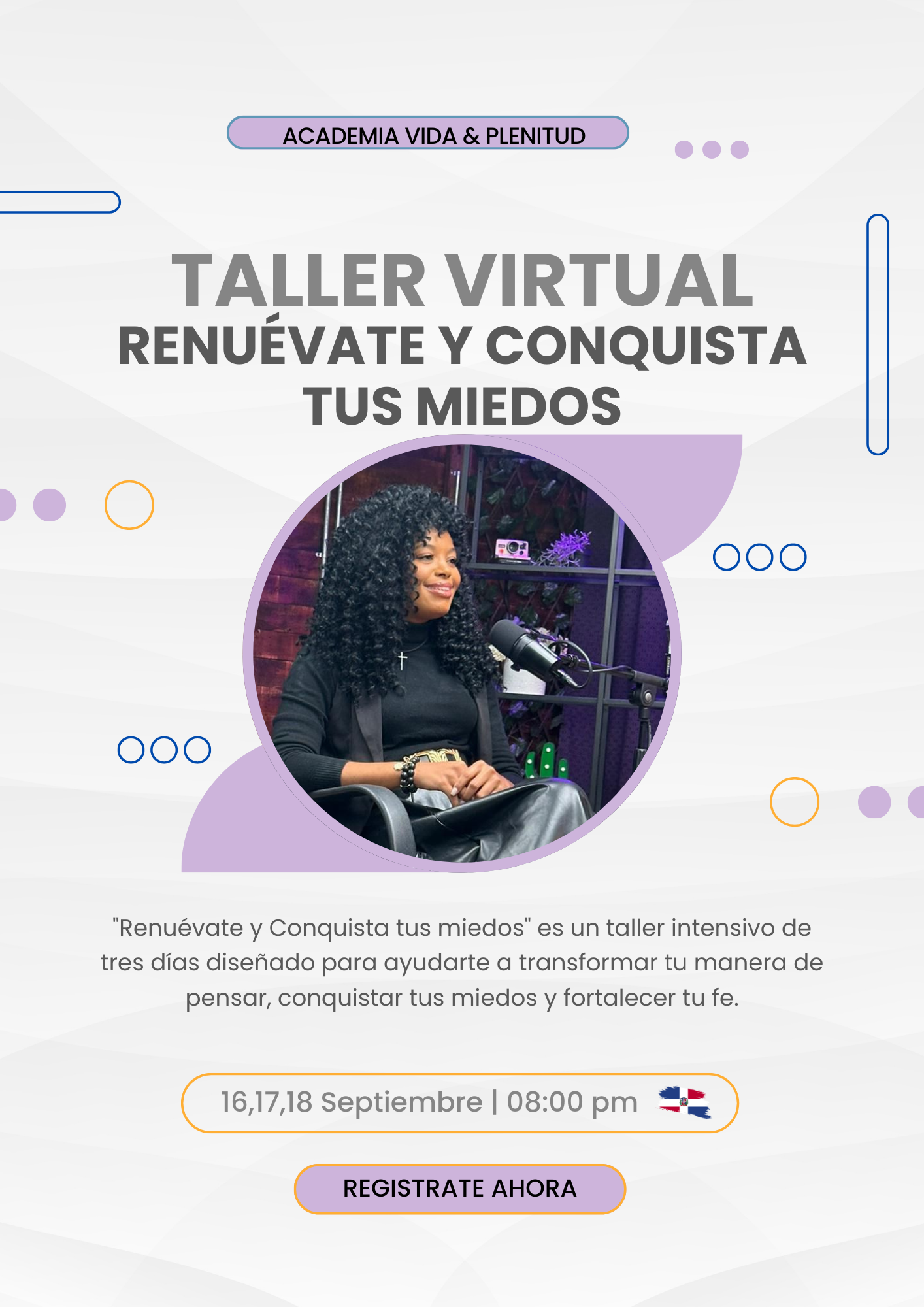 Taller Virtual: Renuévate y Conquista tus Miedos
